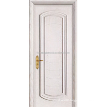 Arc shape One Panel Swing White Painted Veneered Interior MDF Doors for Hotel